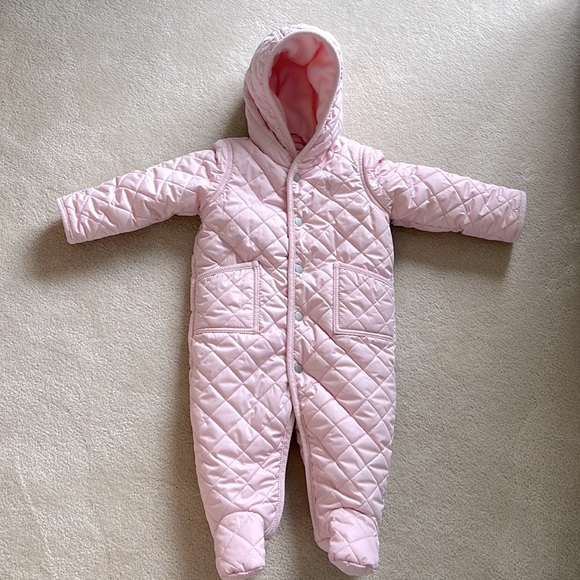 Ralph Lauren Quilted Hooded Bunting - Picture 2 of 6